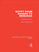 Book cover of: Egypt from Nasser to Mubarak (RLE Egypt). By: Anthony McDermott