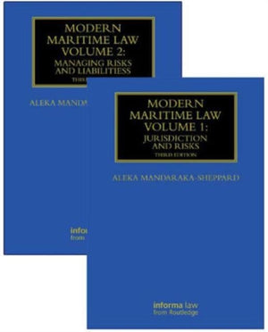 Modern Maritime Law (Volumes 1 and 2)