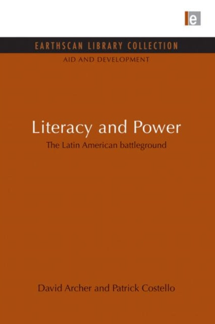 Book cover of: Literacy and Power. By: David Archer