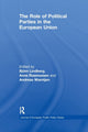 Book cover of: Role of Political Parties in the European Union. By: Anne Rasmussen