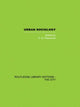 Book cover of: Urban Sociology. By: C. G. Pickvance