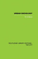 Book cover of: Urban Sociology. By: Morris