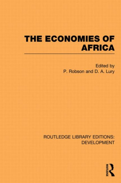 Book cover of: Economies of Africa. By: Peter Robson