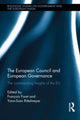 Book cover of: European Council and European Governance. By: François Foret