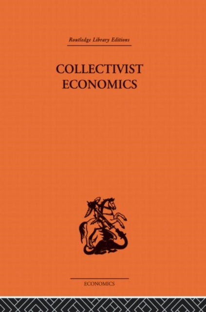 Book cover of: Collectivist Economics. By: James Haldane Smith