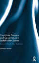 Book cover of: Corporate Finance and Governance in Stakeholder Society. By: Shinichi Hirota