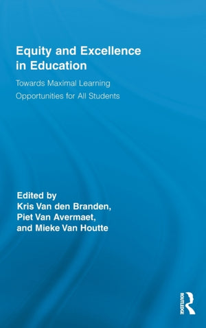 Equity and Excellence in Education