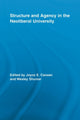 Book cover of: Structure and Agency in the Neoliberal University. By: Joyce E. Canaan