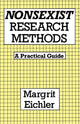 Book cover of: Nonsexist Research Methods. By: Margrit Eichler