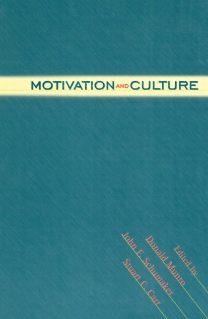 Motivation and Culture