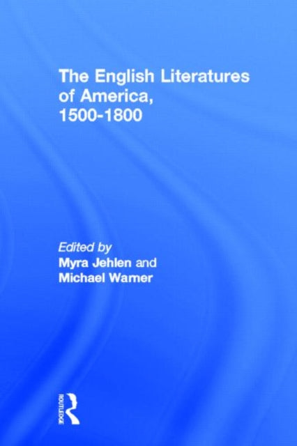 The English Literatures of America