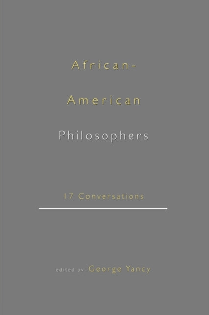 African-American Philosophers