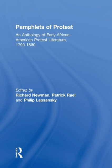 Book cover of: Pamphlets of Protest. By: Richard Newman