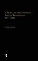 Book cover of: Profile of the Community College Professorate, 1975-2000. By: Charles Outcalt