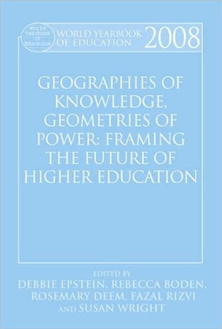 Book cover of: World Yearbook of Education 2008