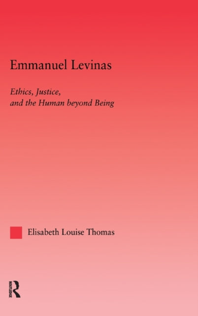 Book cover of: Emmanuel Levinas. By: Elisabeth L. Thomas