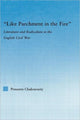 Book cover of: Like Parchment in the Fire. By: Prasanta Chakravarty