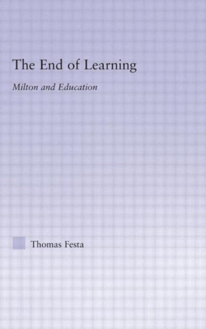 The End of Learning