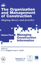 Book cover of: Organization and Management of Construction. By: Arkady Retik