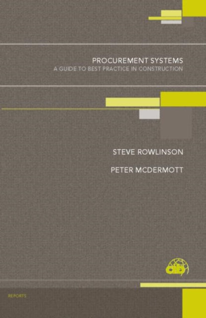 Book cover of: Procurement Systems. By: S. Rowlinson