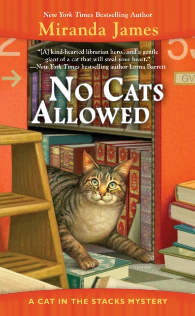 Book cover of: No Cats Allowed. By: Miranda James