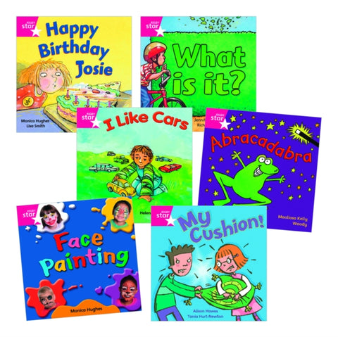 Learn at Home:Star Reading Pink Level Pack (5 fiction and 1 non-fiction book)