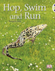 Book cover of: Bug Club Non-fiction Pink A Hop, Swim and Run 6-pack. By: Margaret Clyne