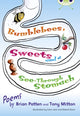Book cover of: Bug Club Independent Fiction Year Two Lime A Bumblebees, Sweets and a See-Through Stomach. By: Brian Patten