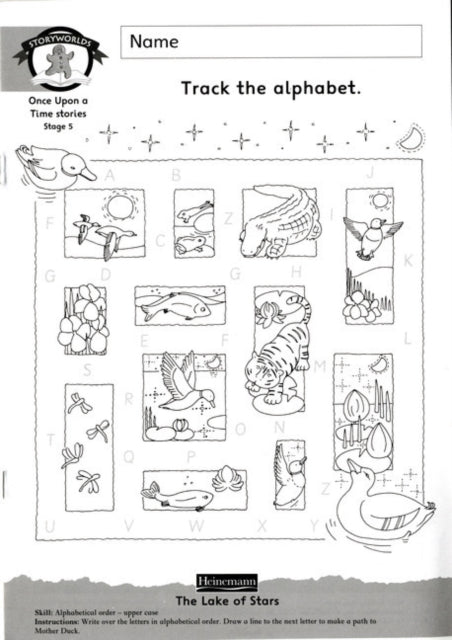 Book cover of: Storyworlds Yr1/P2  Stage 5 Easy Order Workbook Pack
