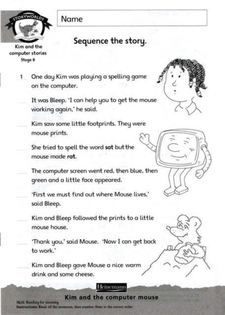 Book cover of: Literacy Edition Storyworlds Stage 8, Our World, Workbook. By: Diana Bentley