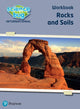 Book cover of: Science Bug: Rocks and soils Workbook. By: Deborah Herridge