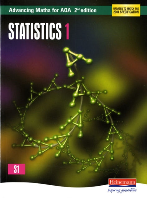 Book cover of: Advancing Maths for AQA: Statistics 1  2nd Edition (S1). By: Roger Williamson