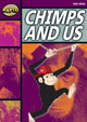 Book cover of: Rapid Reading: Chimps and Us (Stage 1, Level 1A). By: Dee Reid