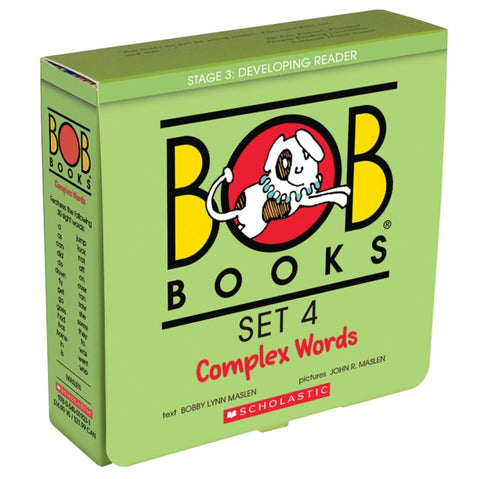Bob Books: Complex Words (8 Books) (Stage 3: Developing Readers)
