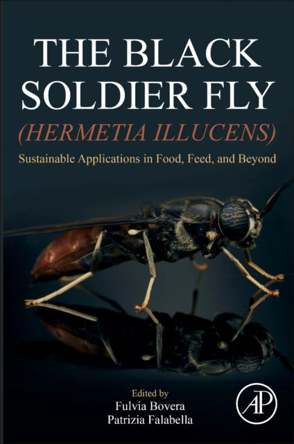 Book cover of: Black Soldier Fly (Hermetia illucens). By: Fulvia Bovera