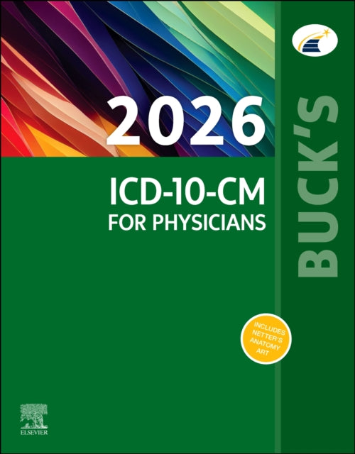 Book cover of: Buck's 2026 ICD-10-CM for Physicians. By: Elsevier