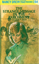 Book cover of: Nancy Drew 54: The Strange Message in the Parchment