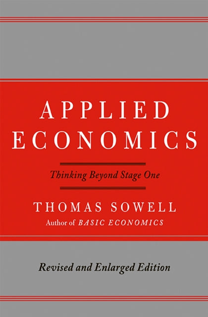 Book cover of: Applied Economics. By: Thomas Sowell