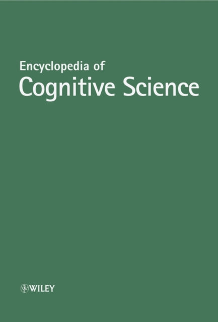 Book cover of: Encyclopedia of Cognitive Science, 4 Volume Set. By: L Nadel