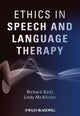 Book cover of: Ethics in Speech and Language Therapy