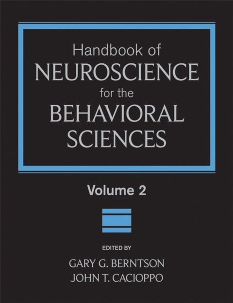 Handbook of Neuroscience for the Behavioral Sciences, Volume 2