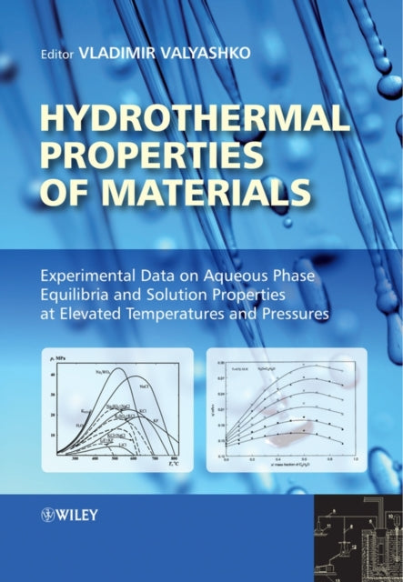 Book cover of: Hydrothermal Properties of Materials. By: V. M. Vali︠a︡shko
