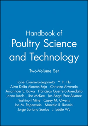 Handbook of Poultry Science and Technology, Set