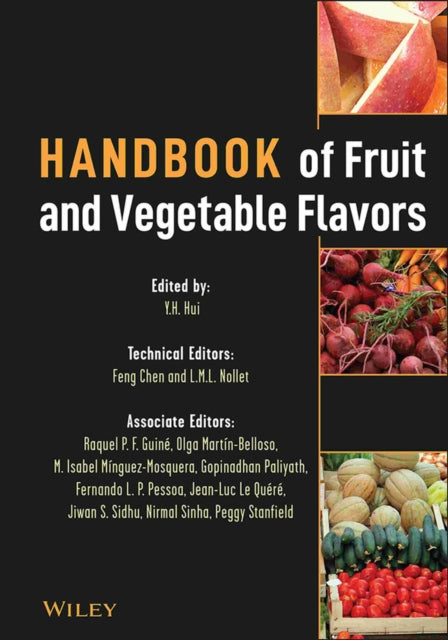 Book cover of: Handbook of Fruit and Vegetable Flavors. By: Y. H. Hui