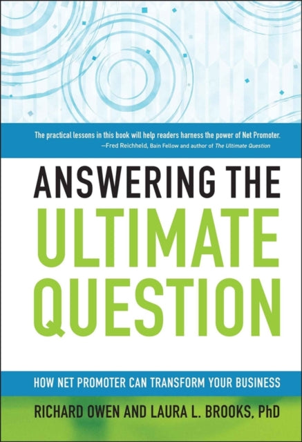Book cover of: Answering the Ultimate Question. By: Richard Owen