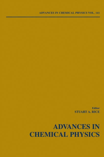 Book cover of: Advances in Chemical Physics, Volume 141. By: Stuart Alan Rice