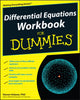 Book cover of: Differential Equations Workbook For Dummies. By: Steven Holzner