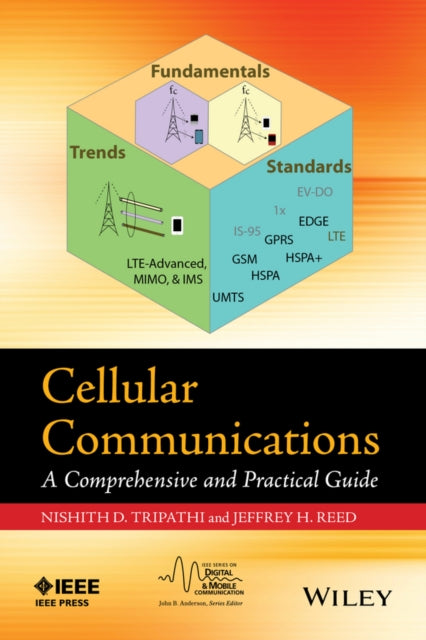 Book cover of: Cellular Communications. By: Jeffrey Hugh Reed