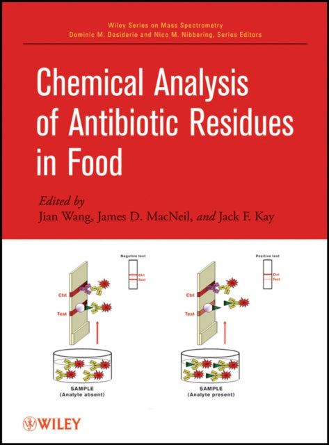 Book cover of: Chemical Analysis of Antibiotic Residues in Food. By: Jian Wang