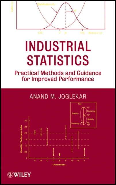 Book cover of: Industrial Statistics. By: Anand M. Joglekar